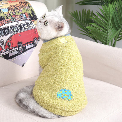 New autumn and winter pet cat clothes