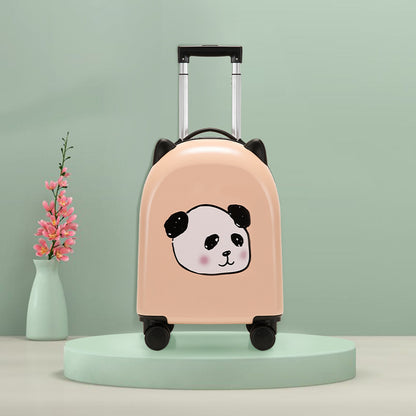 迷你18寸拉杆箱打印图案LOGO行李箱小型儿童箱abs+pc登机箱旅行箱