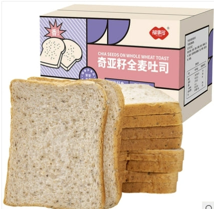 福事多 手撕面包营养早餐整箱吐司食品