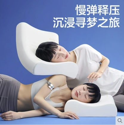 B01航空系列全尺寸舒压记忆棉波浪枕