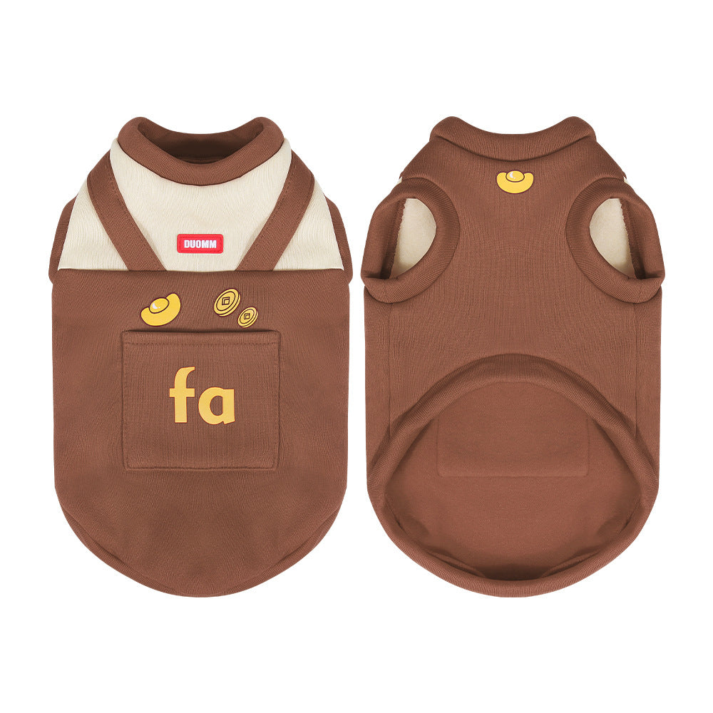 New autumn and winter pet cat clothes