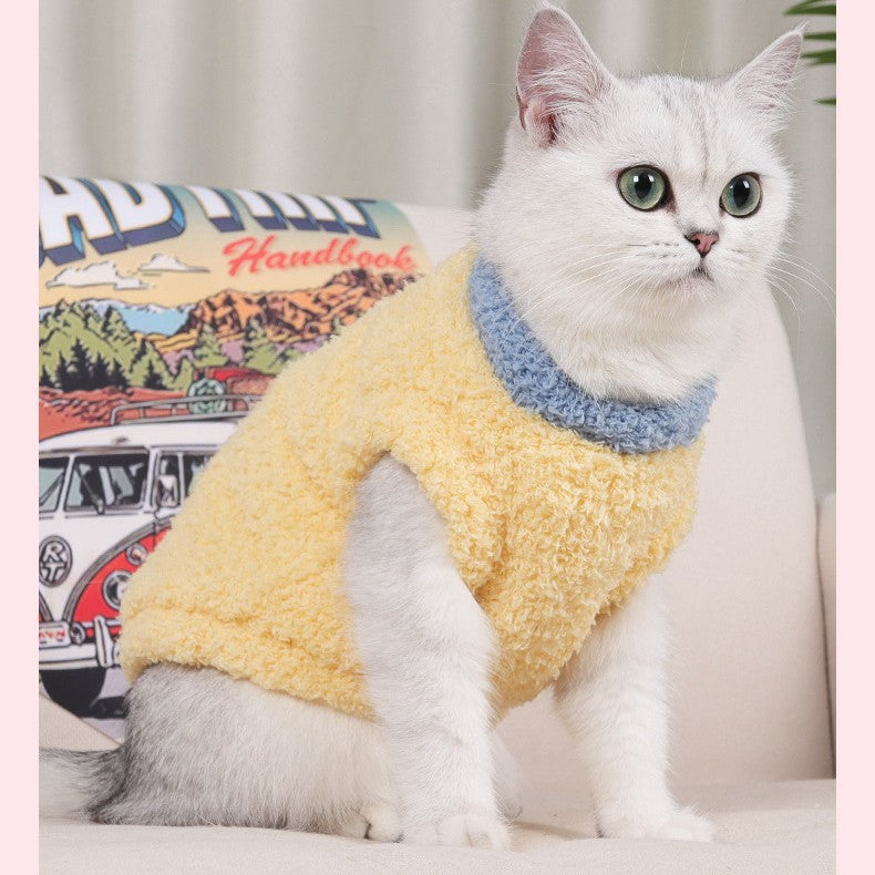 New autumn and winter pet cat clothes