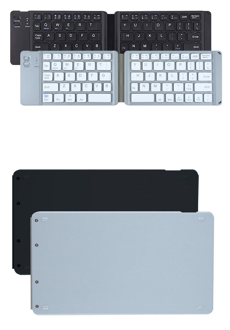 Hot Selling High Quality Folding Wireless Keyboard Mobile Phone Tablet Compatible With Universal Computer Gaming Keyboard