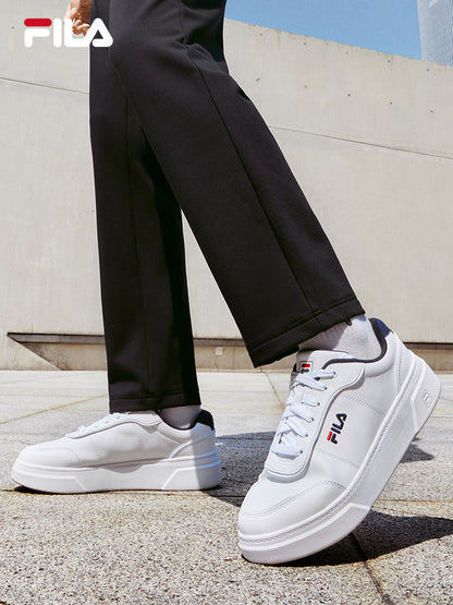 FILA斐乐板鞋女鞋小白鞋2024秋冬新款女士白色休闲鞋子运动鞋男鞋
