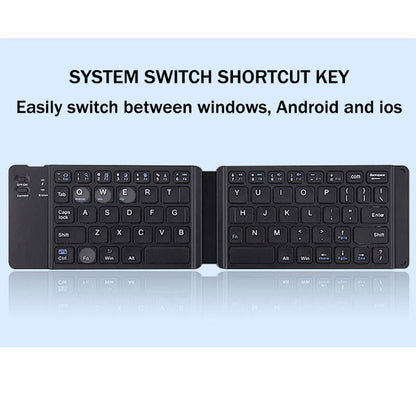 Hot Selling High Quality Folding Wireless Keyboard Mobile Phone Tablet Compatible With Universal Computer Gaming Keyboard