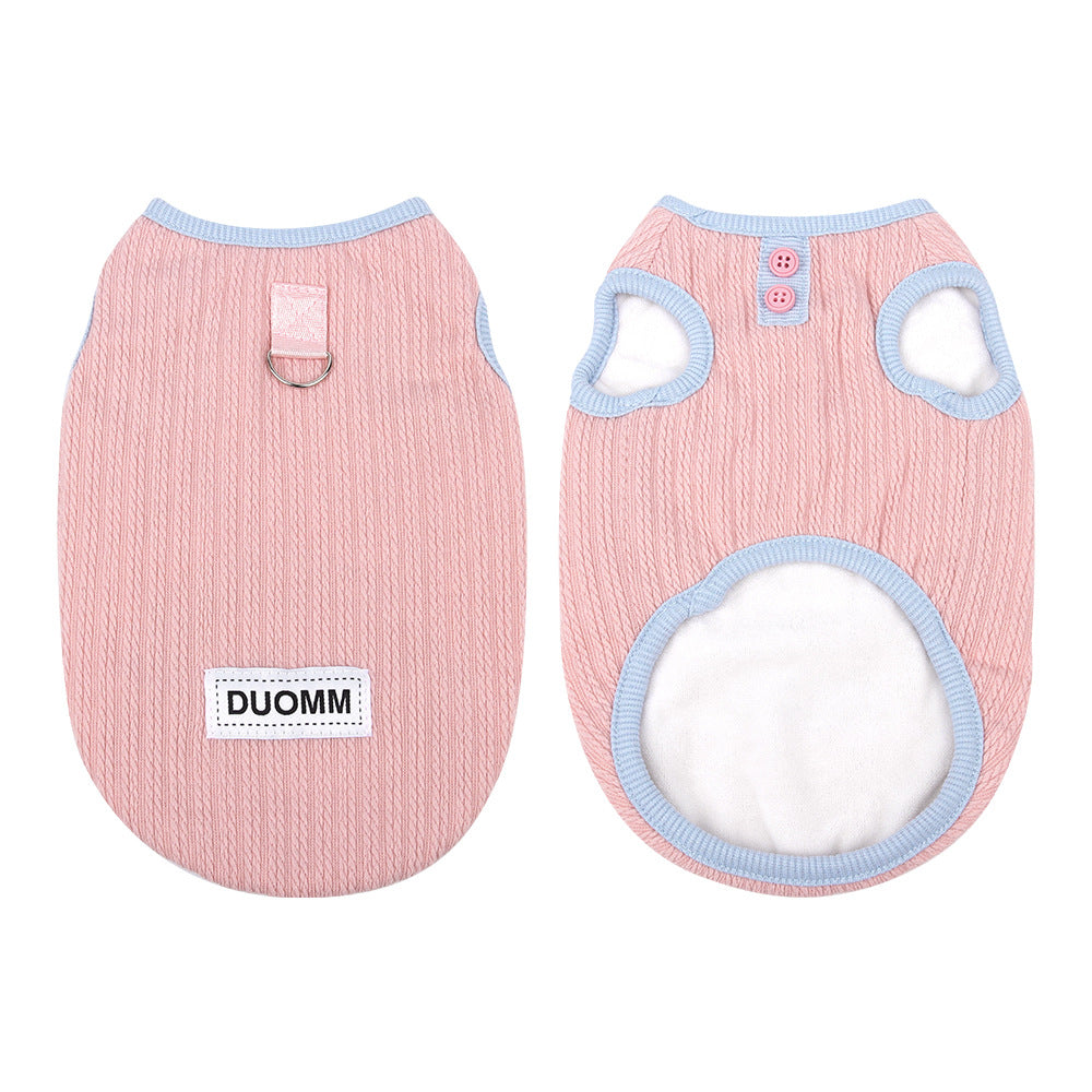 New autumn and winter pet cat clothes