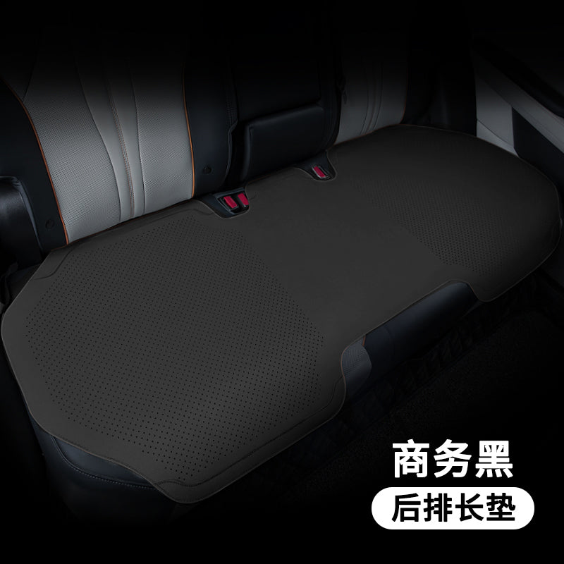 翻毛皮无靠背三件套汽车坐垫四季通用主驾单座小方垫子冬透气座垫