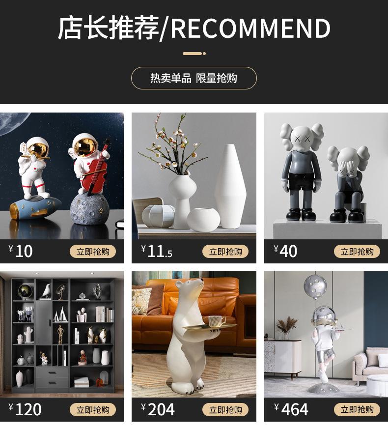 创意猫咪玄关桌面摆件客厅可爱钥匙收纳入户家居装饰品树脂工艺品